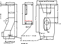 Wire roll housing bracket